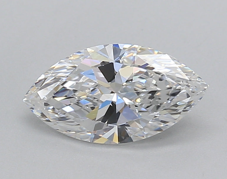1.00 Carat Marquise Shaped, Very Good Cut, D Color, VS1 Clarity, IGI Certified Lab Grown Diamond