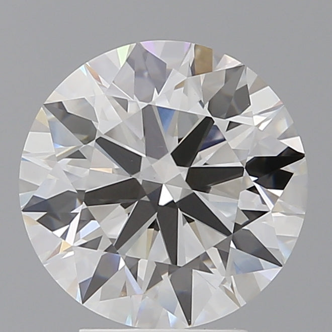 4.05 Carat Round Shaped, Ideal Cut, F Color, VVS2 Clarity, IGI Certified Lab Grown Diamond