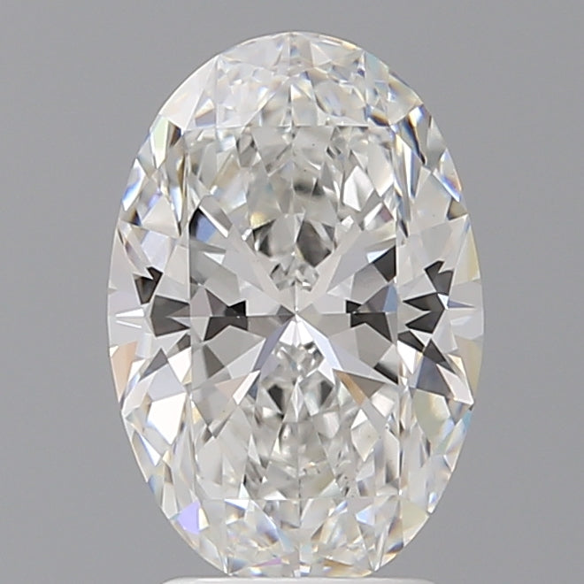 2.57 Carat Oval Shaped, Ideal Cut, E Color, VVS2 Clarity, IGI Certified Lab Grown Diamond