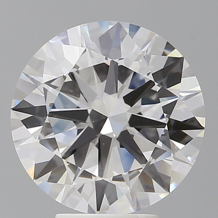 5.08 Carat Round Shaped, Excellent Cut, F Color, VVS2 Clarity, IGI Certified Lab Grown Diamond