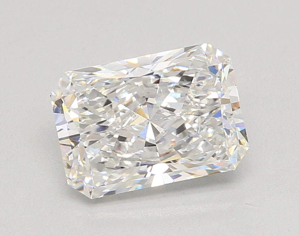 3.02 Carat Radiant Shaped, Excellent Cut, E Color, VVS2 Clarity, IGI Certified Lab Grown Diamond