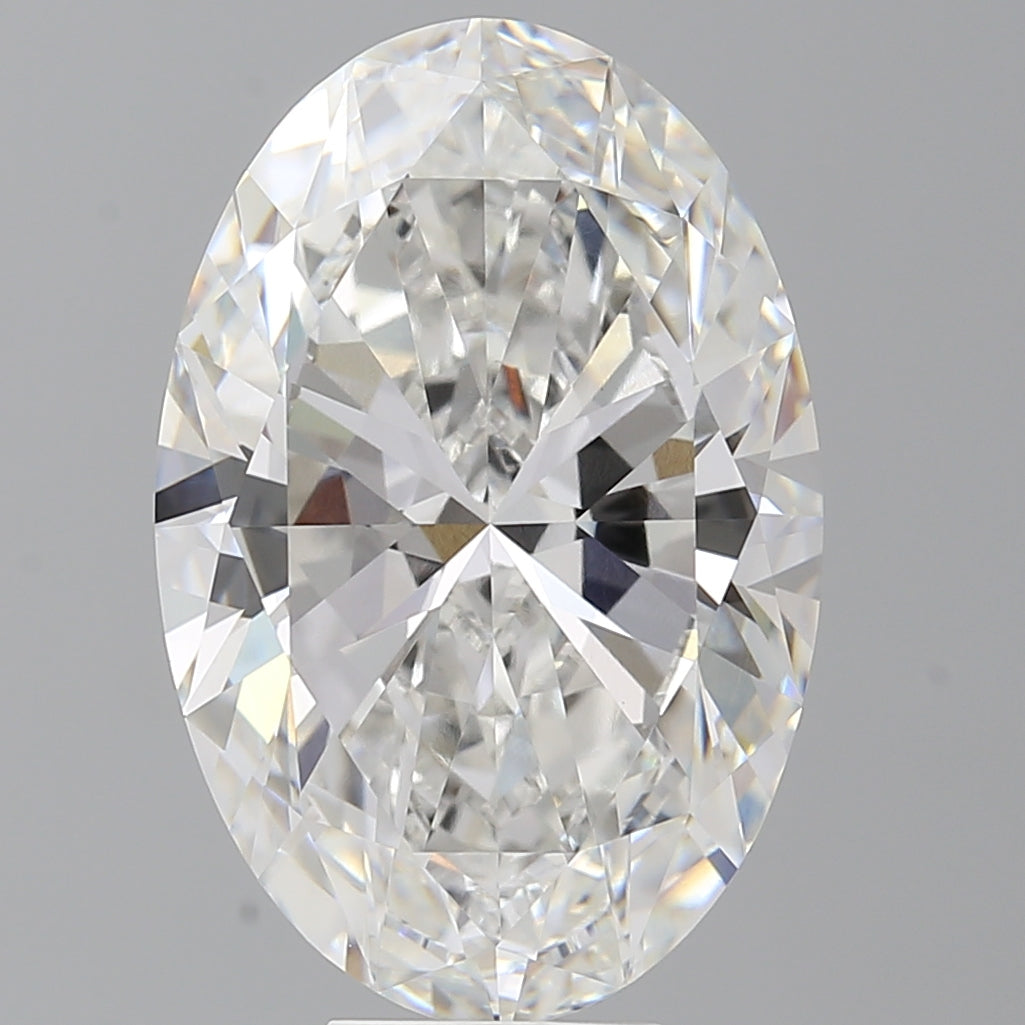 9.55 Carat Oval Shaped, Ideal Cut, E Color, VVS2 Clarity, IGI Certified Lab Grown Diamond