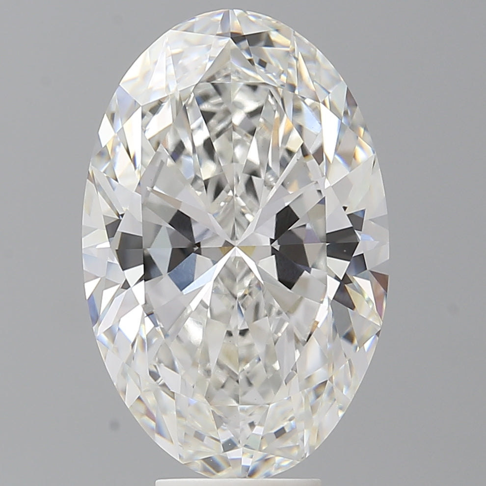 8.08 Carat Oval Shaped, Ideal Cut, E Color, VVS2 Clarity, IGI Certified Lab Grown Diamond