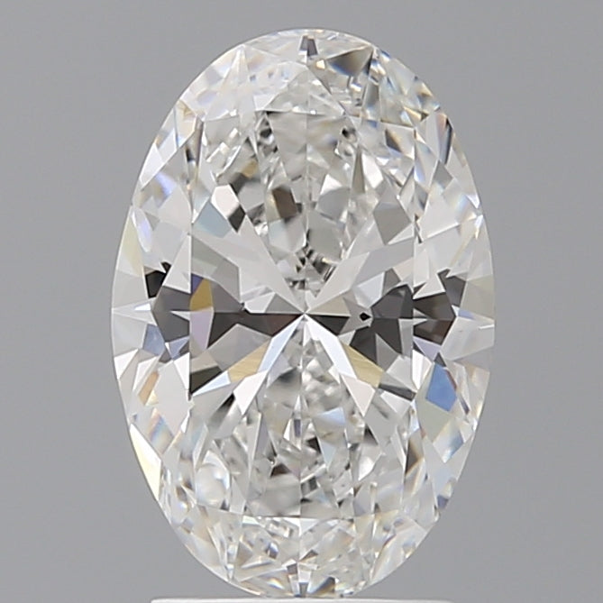 2.52 Carat Oval Shaped, Ideal Cut, F Color, VS1 Clarity, IGI Certified Lab Grown Diamond