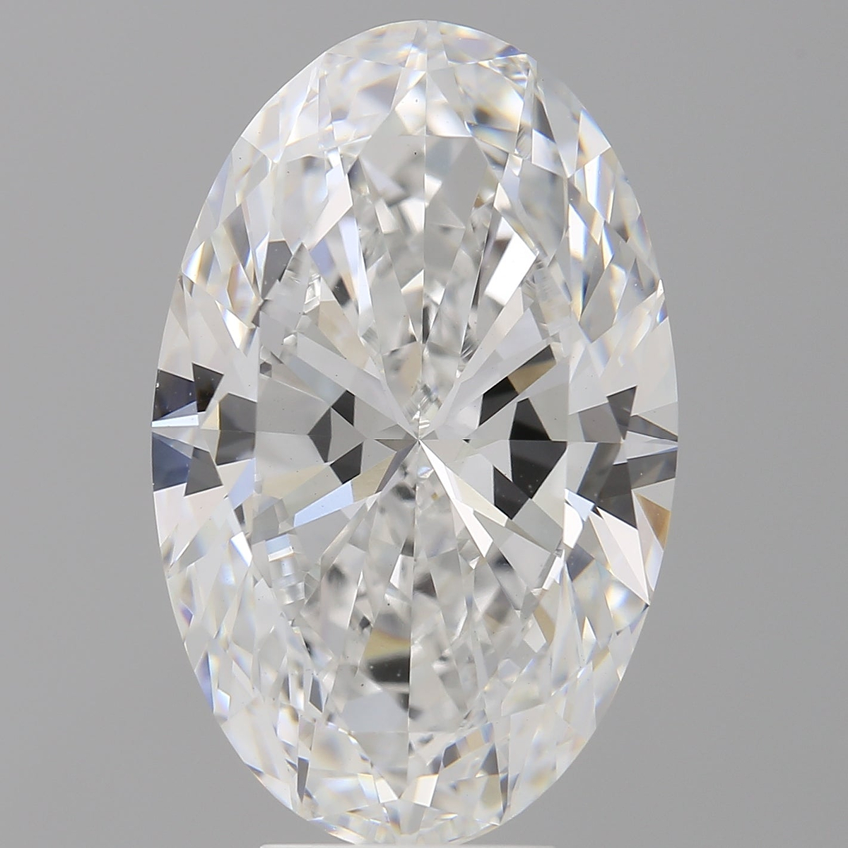 7.53 Carat Oval Shaped, Ideal Cut, E Color, VVS2 Clarity, IGI Certified Lab Grown Diamond