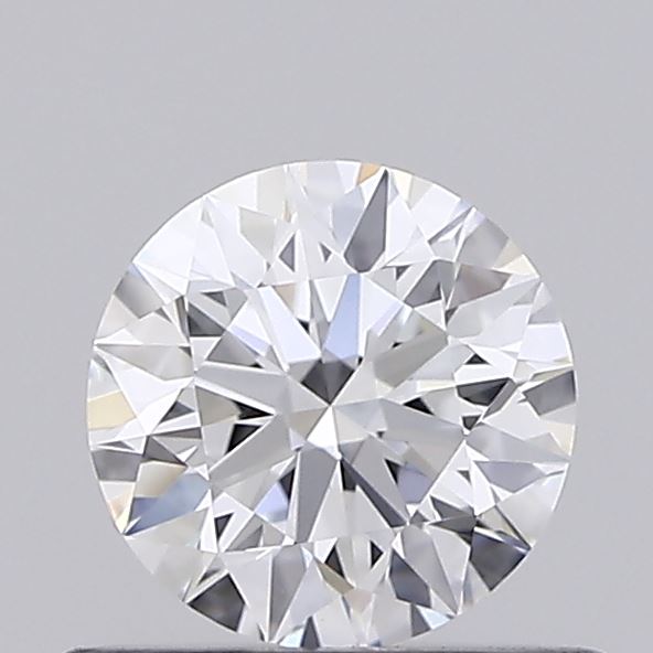 0.53 Carat Round Shaped, Ideal Cut, D Color, VVS2 Clarity, IGI Certified Lab Grown Diamond
