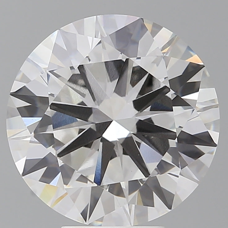 6.53 Carat Round Shaped, Excellent Cut, F Color, VS1 Clarity, IGI Certified Lab Grown Diamond