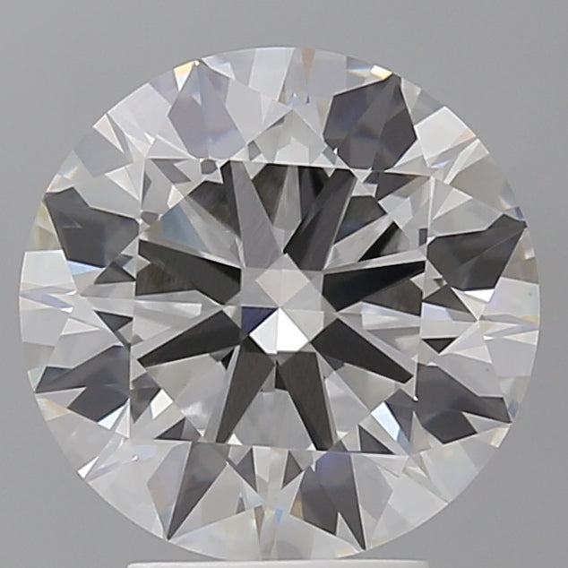 4.01 Carat Round Shaped, Ideal Cut, F Color, VVS2 Clarity, IGI Certified Lab Grown Diamond