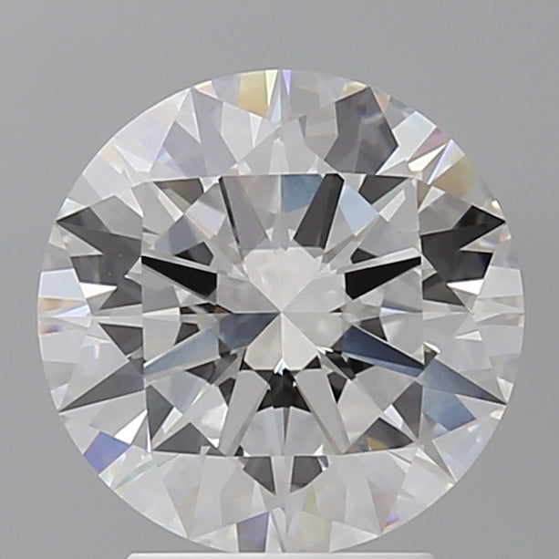 3.01 Carat Round Shaped, Excellent Cut, E Color, VVS1 Clarity, IGI Certified Lab Grown Diamond