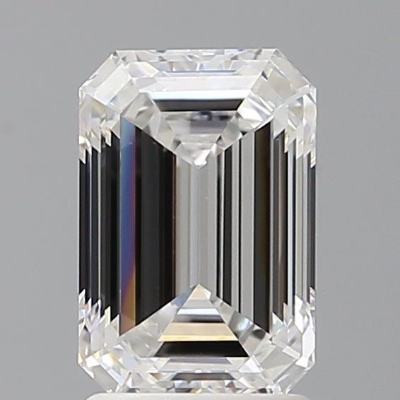 2.06 Carat Emerald Shaped, Ideal Cut, E Color, VVS2 Clarity, IGI Certified Lab Grown Diamond