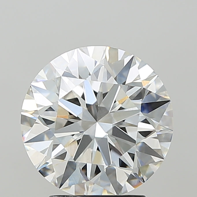 3.10 Carat Round Shaped, Ideal Cut, F Color, VVS2 Clarity, IGI Certified Lab Grown Diamond
