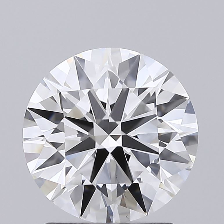 1.90 Carat Round Shaped, Ideal Cut, E Color, VS1 Clarity, IGI Certified Lab Grown Diamond
