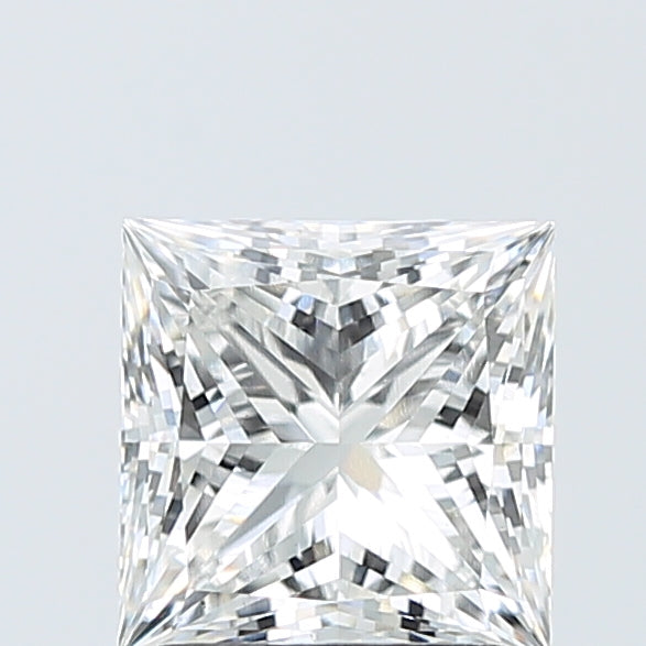 2.06 Carat Princess Shaped, Ideal Cut, F Color, VS1 Clarity, IGI Certified Lab Grown Diamond