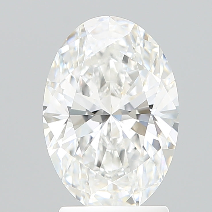 2.29 Carat Oval Shaped, Ideal Cut, E Color, VVS2 Clarity, IGI Certified Lab Grown Diamond