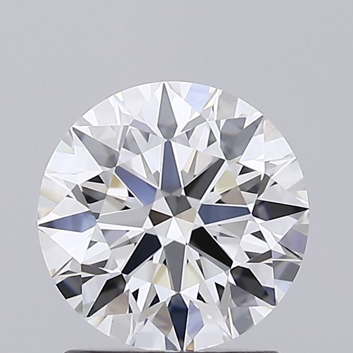 1.53 Carat Round Shaped, Ideal Cut, D Color, VS1 Clarity, IGI Certified Lab Grown Diamond