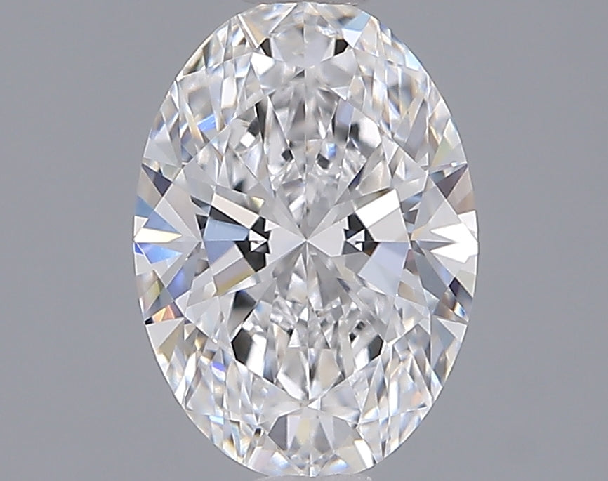 1.57 Carat Oval Shaped, Ideal Cut, D Color, VVS2 Clarity, IGI Certified Lab Grown Diamond
