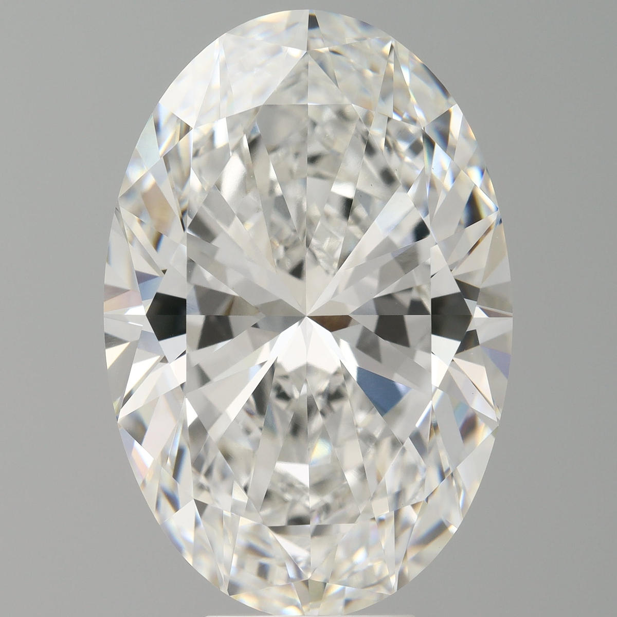 9.06 Carat Oval Shaped, Ideal Cut, E Color, VVS2 Clarity, IGI Certified Lab Grown Diamond