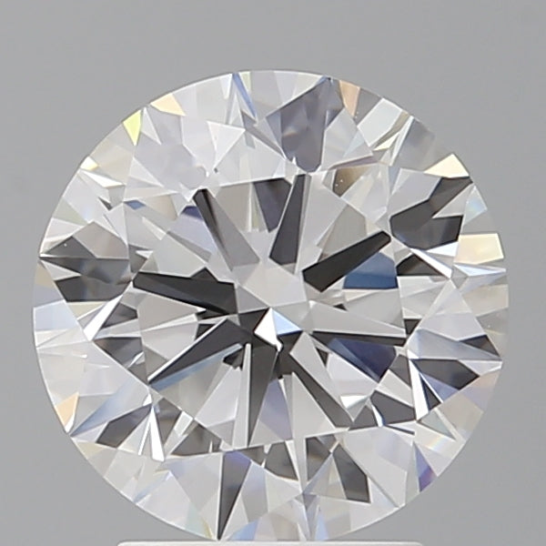 3.00 Carat Round Shaped, Excellent Cut, E Color, VVS2 Clarity, IGI Certified Lab Grown Diamond