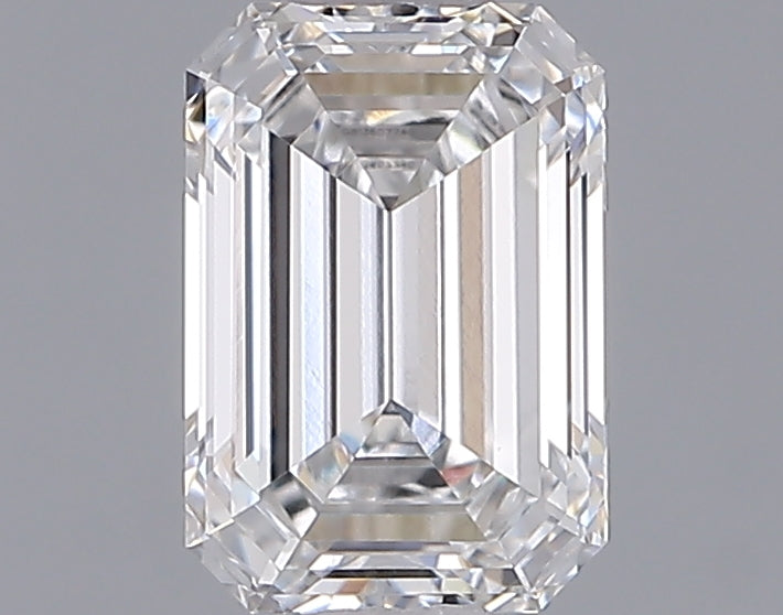 1.27 Carat Emerald Shaped, Ideal Cut, D Color, VS1 Clarity, IGI Certified Lab Grown Diamond