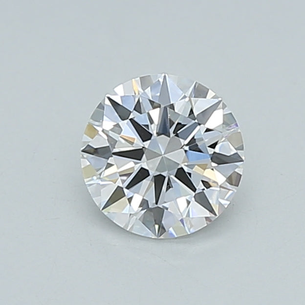 0.50 Carat Round Shaped, Excellent Cut, D Color, VVS2 Clarity, IGI Certified Lab Grown Diamond
