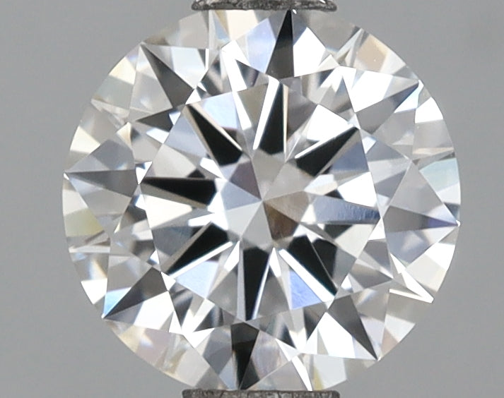 1.09 Carat Round Shaped, Excellent Cut, D Color, VVS2 Clarity, IGI Certified Lab Grown Diamond