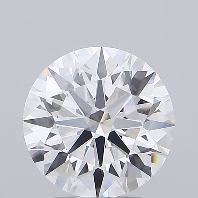 2.51 Carat Round Shaped, Ideal Cut, E Color, VVS2 Clarity, IGI Certified Lab Grown Diamond