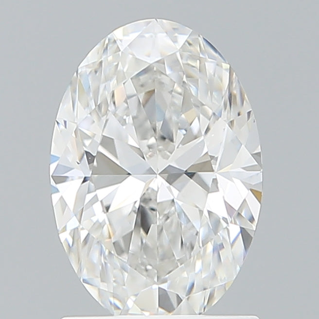 1.51 Carat Oval Shaped, Ideal Cut, E Color, VVS2 Clarity, IGI Certified Lab Grown Diamond