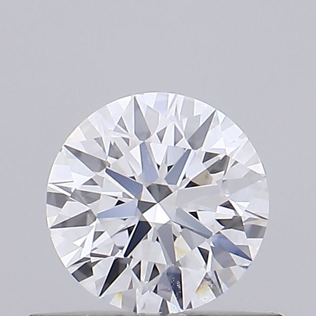0.53 Carat Round Shaped, Ideal Cut, D Color, VS1 Clarity, IGI Certified Lab Grown Diamond