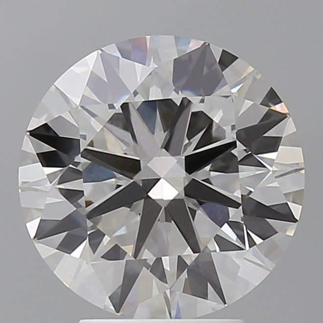 4.06 Carat Round Shaped, Ideal Cut, F Color, VVS2 Clarity, IGI Certified Lab Grown Diamond