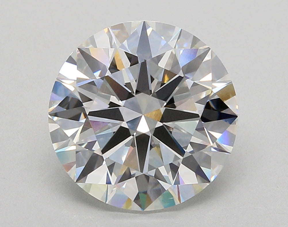 5.02 Carat Round Shaped, Ideal Cut, F Color, VS1 Clarity, IGI Certified Lab Grown Diamond
