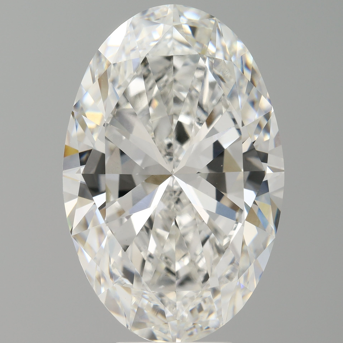 8.56 Carat Oval Shaped, Ideal Cut, F Color, VVS2 Clarity, IGI Certified Lab Grown Diamond