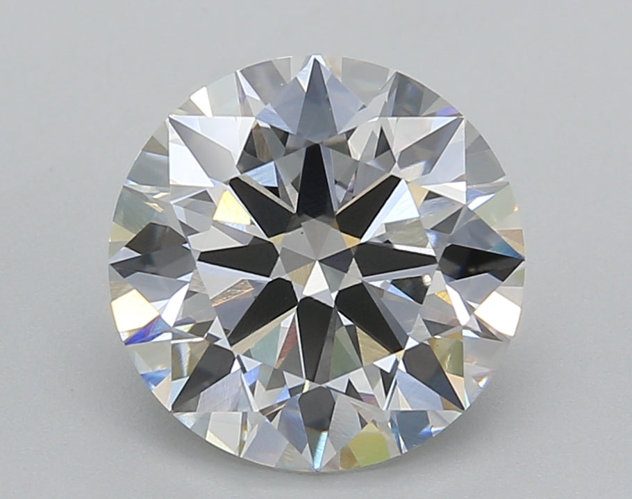3.02 Carat Round Shaped, Ideal Cut, E Color, VS1 Clarity, IGI Certified Lab Grown Diamond