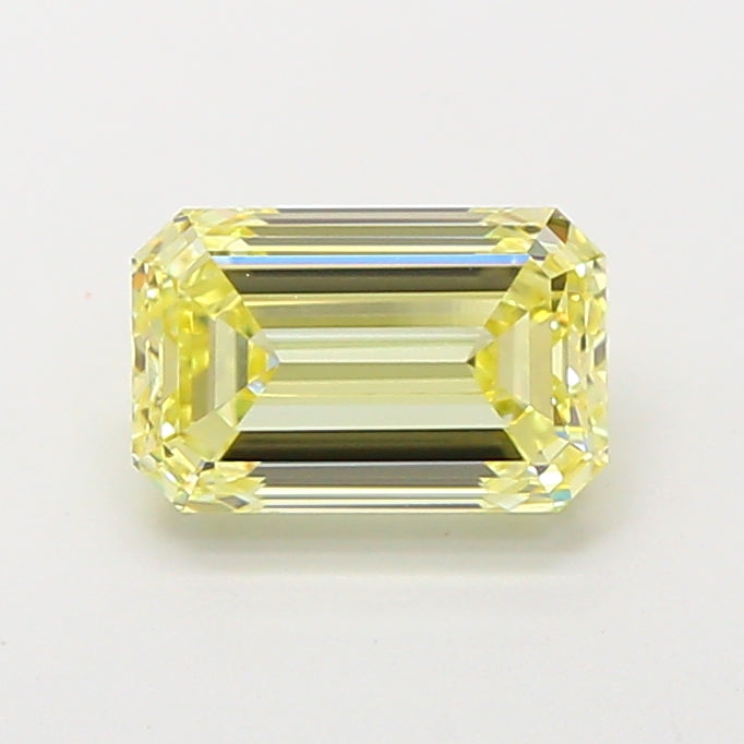 2.05 Carat Emerald Shaped, Ideal Cut, VVS2 Clarity, IGI Certified Lab Grown Diamond