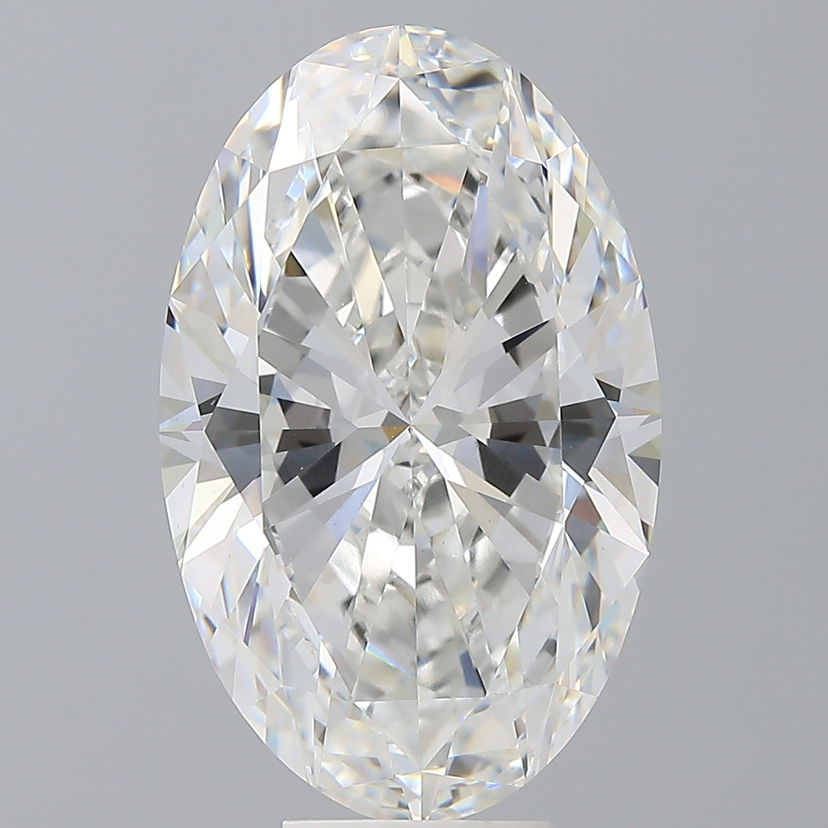 8.54 Carat Oval Shaped, Ideal Cut, E Color, VVS2 Clarity, IGI Certified Lab Grown Diamond