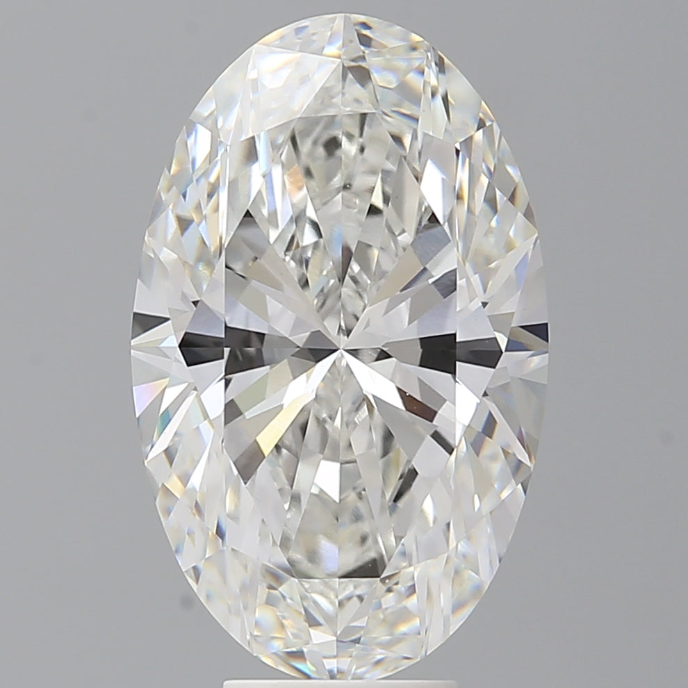 7.59 Carat Oval Shaped, Ideal Cut, F Color, VVS2 Clarity, IGI Certified Lab Grown Diamond