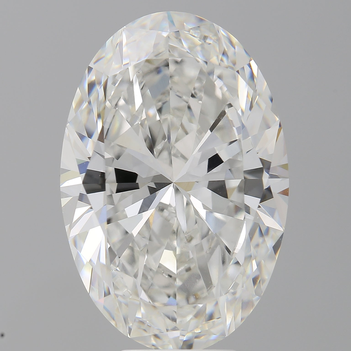 9.06 Carat Oval Shaped, Ideal Cut, F Color, VVS2 Clarity, IGI Certified Lab Grown Diamond