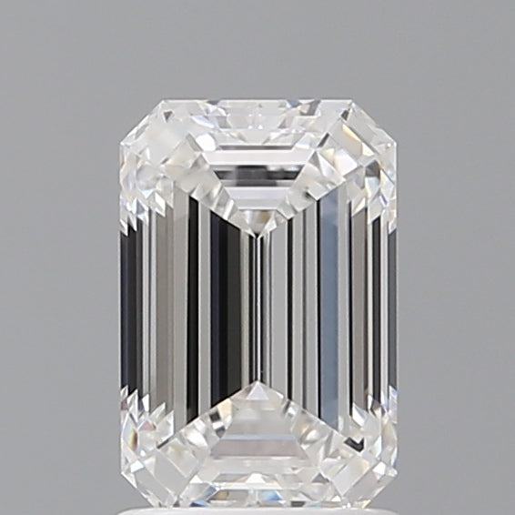 1.60 Carat Emerald Shaped, Ideal Cut, E Color, VVS2 Clarity, IGI Certified Lab Grown Diamond