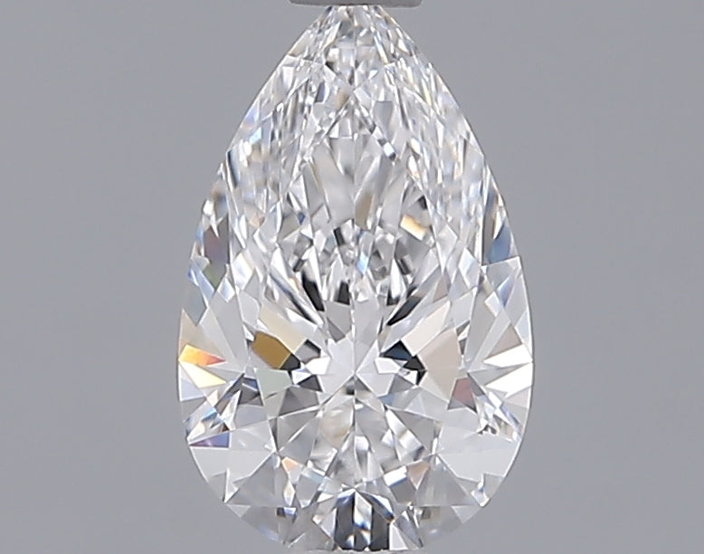 1.07 Carat Pear Shaped, Ideal Cut, D Color, VVS2 Clarity, IGI Certified Lab Grown Diamond
