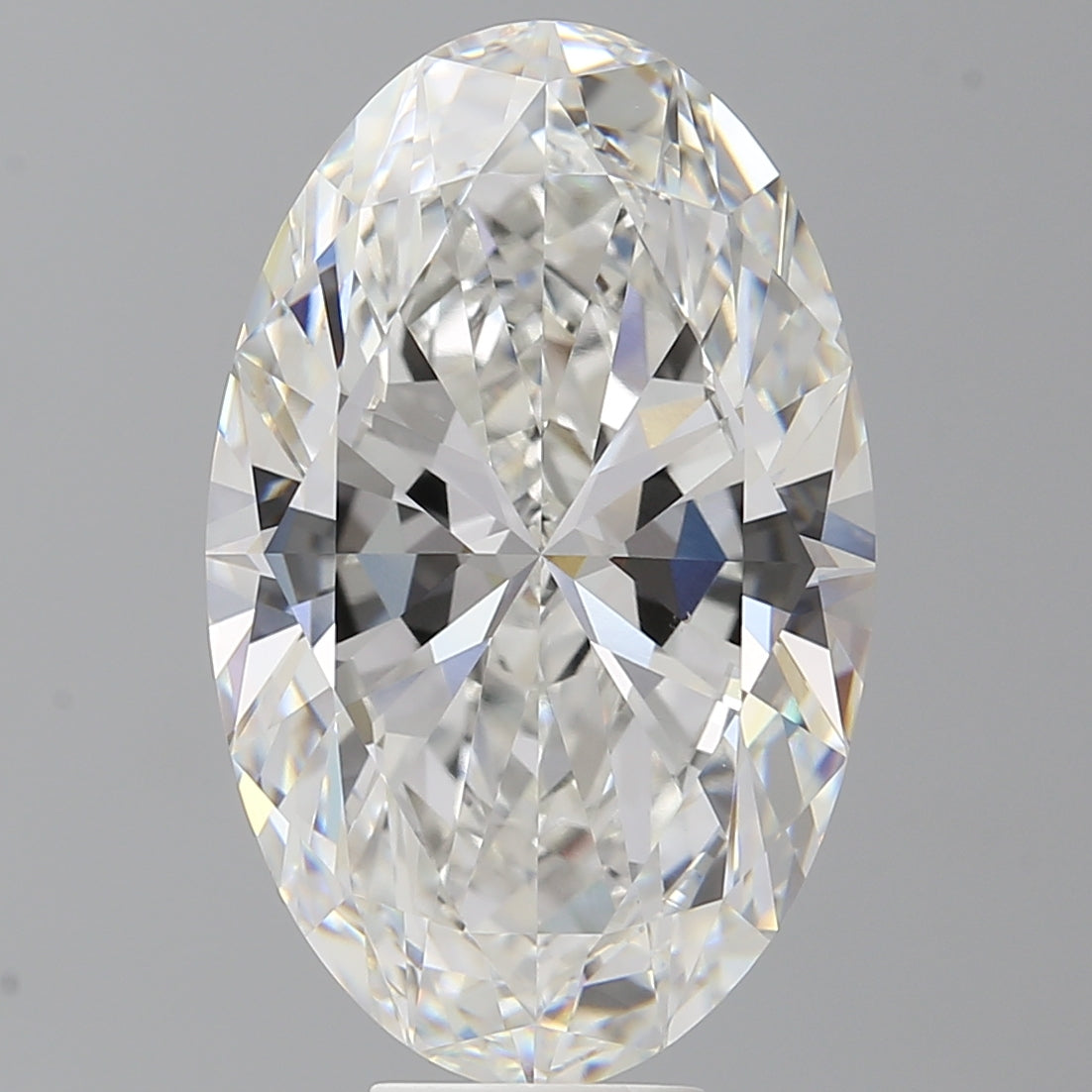 10.10 Carat Oval Shaped, Ideal Cut, F Color, VVS2 Clarity, IGI Certified Lab Grown Diamond