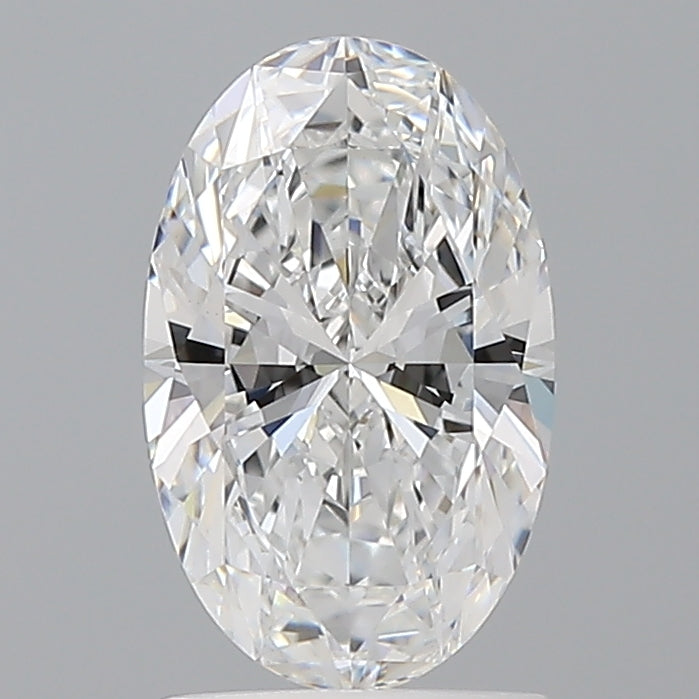 1.54 Carat Oval Shaped, Ideal Cut, D Color, VVS2 Clarity, IGI Certified Lab Grown Diamond