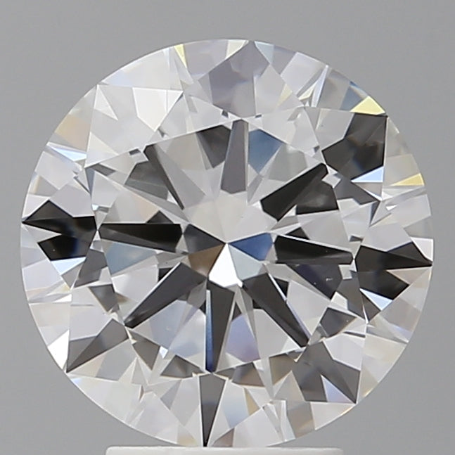 4.06 Carat Round Shaped, Excellent Cut, E Color, VS1 Clarity, IGI Certified Lab Grown Diamond