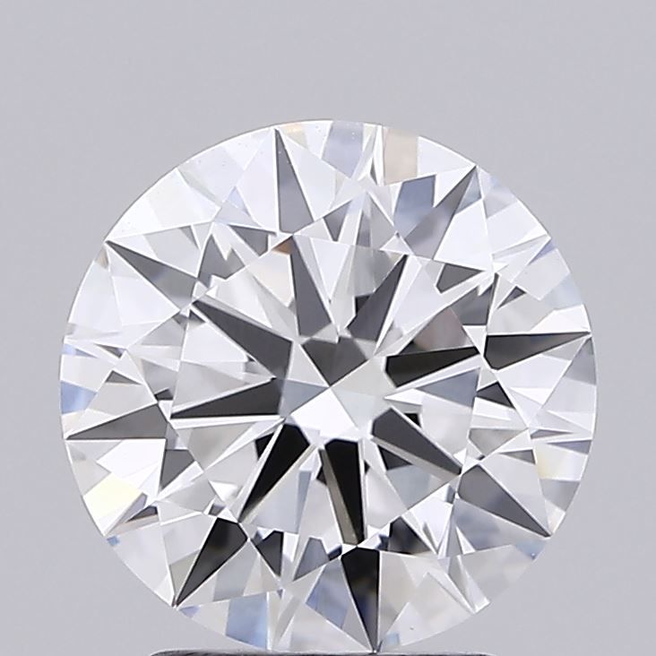 2.73 Carat Round Shaped, Ideal Cut, E Color, VVS2 Clarity, IGI Certified Lab Grown Diamond