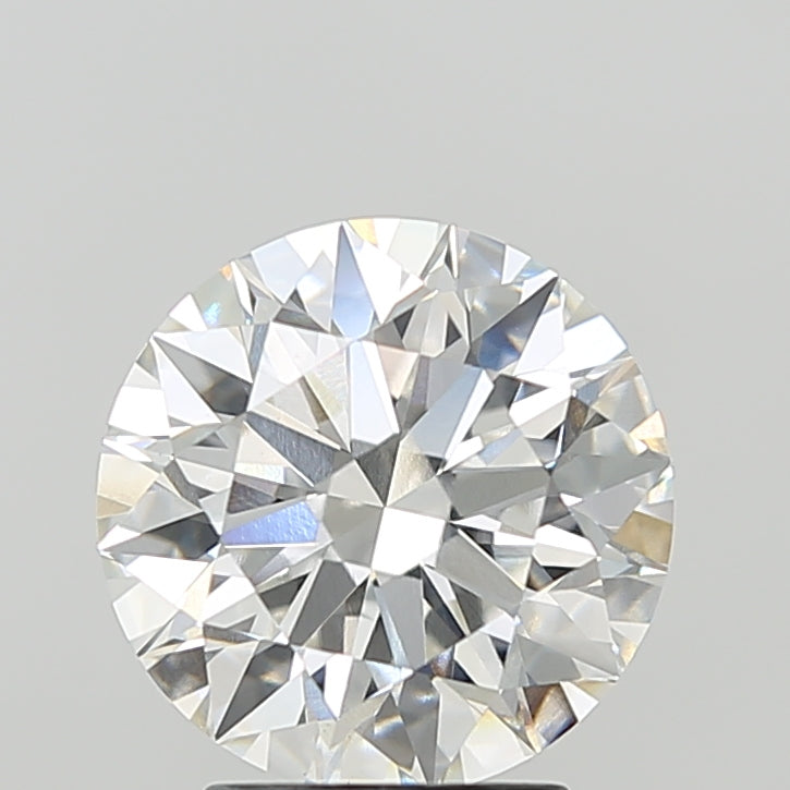 3.10 Carat Round Shaped, Ideal Cut, F Color, VVS2 Clarity, IGI Certified Lab Grown Diamond