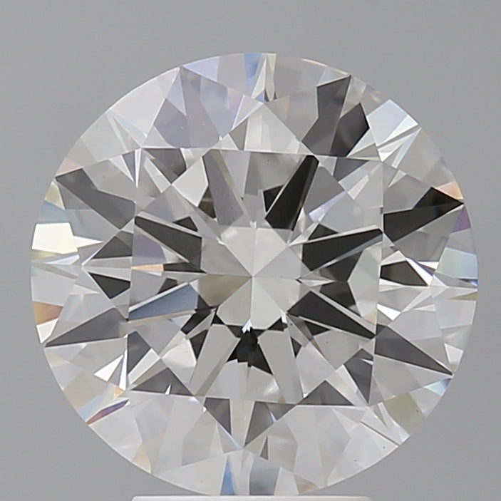 5.01 Carat Round Shaped, Ideal Cut, G Color, VVS2 Clarity, IGI Certified Lab Grown Diamond