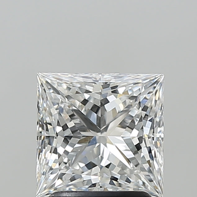 2.04 Carat Princess Shaped, Ideal Cut, E Color, VVS2 Clarity, IGI Certified Lab Grown Diamond