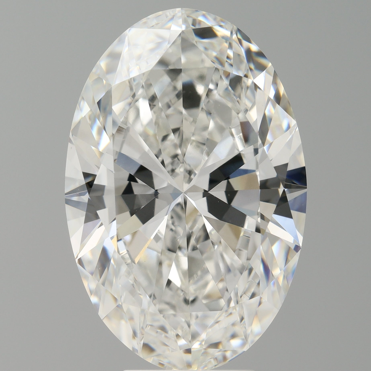 7.09 Carat Oval Shaped, Ideal Cut, E Color, VVS2 Clarity, IGI Certified Lab Grown Diamond