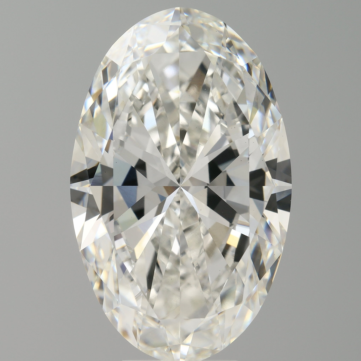 8.02 Carat Oval Shaped, Ideal Cut, F Color, VVS2 Clarity, IGI Certified Lab Grown Diamond