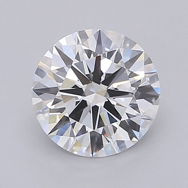 1.50 Carat Round Shaped, Ideal Cut, D Color, VVS2 Clarity, IGI Certified Lab Grown Diamond