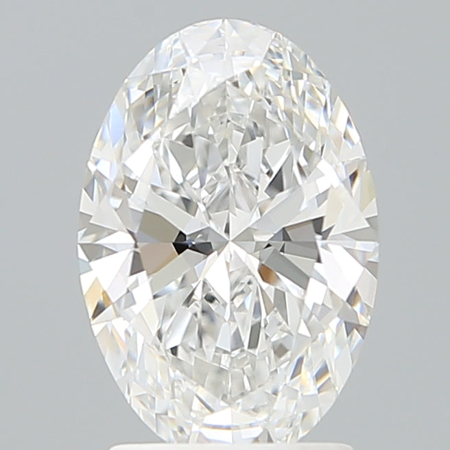 2.15 Carat Oval Shaped, Ideal Cut, D Color, VVS2 Clarity, IGI Certified Lab Grown Diamond