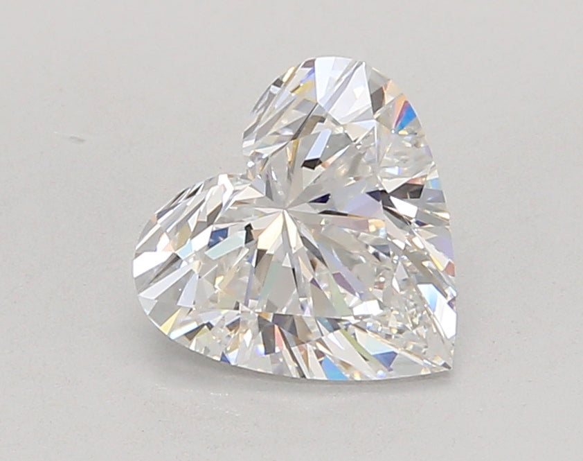 1.74 Carat Heart Shaped, Ideal Cut, D Color, VVS2 Clarity, IGI Certified Lab Grown Diamond